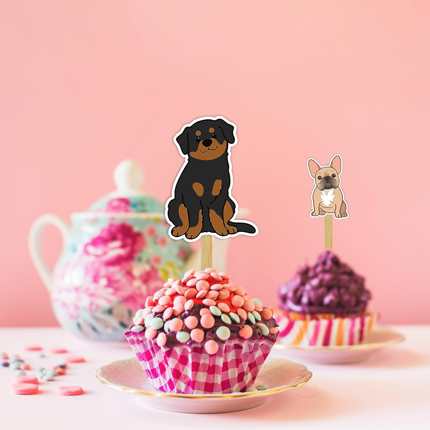 Puppy Dog Cupcake Topper image number 5