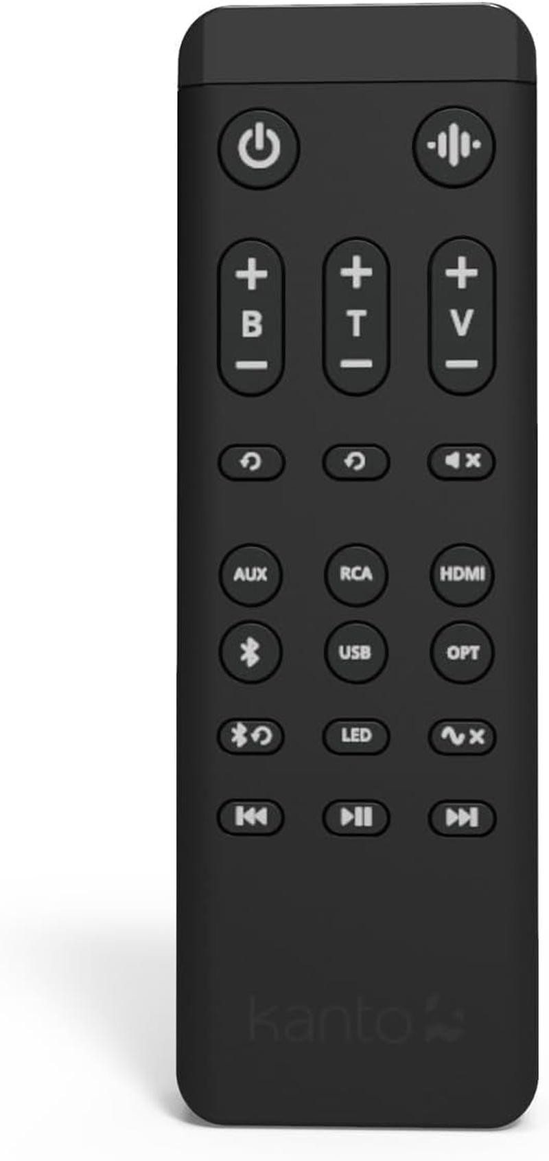 Kanto REN 200W Powered Bookshelf Speakers with HDMI ARC, USB-C, and Bluetooth 5.3 - Matte Orange, Pair - Matte Blue image number 3