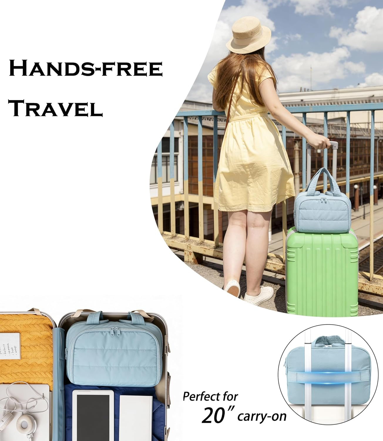 BUZFOWU Toiletry Bag