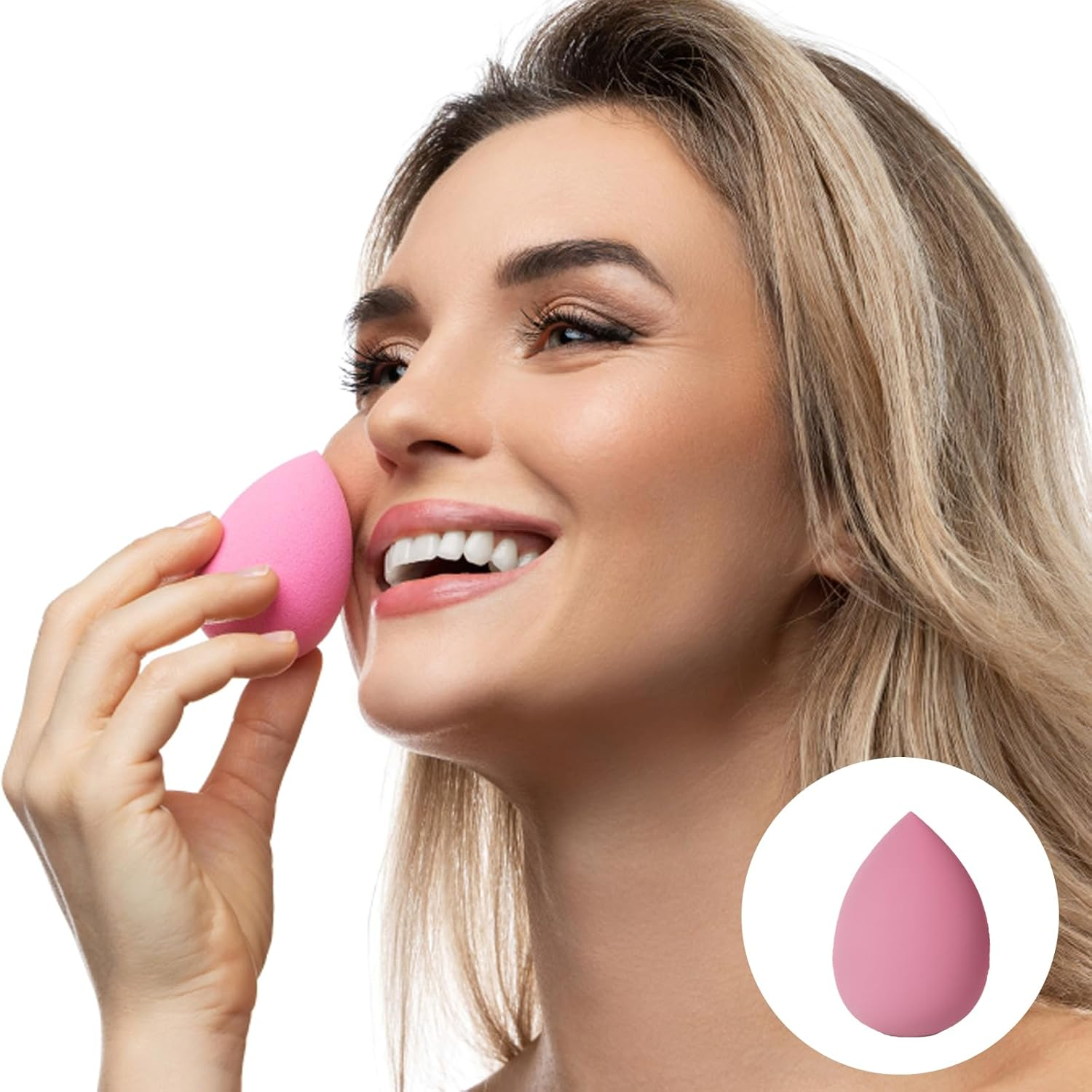 8 Pcs Beauty Blender, Makeup Sponge Set for Foundation and Powder Application, Professional Beauty Sponge with Multiple Shapes, Travel-Friendly image number 4