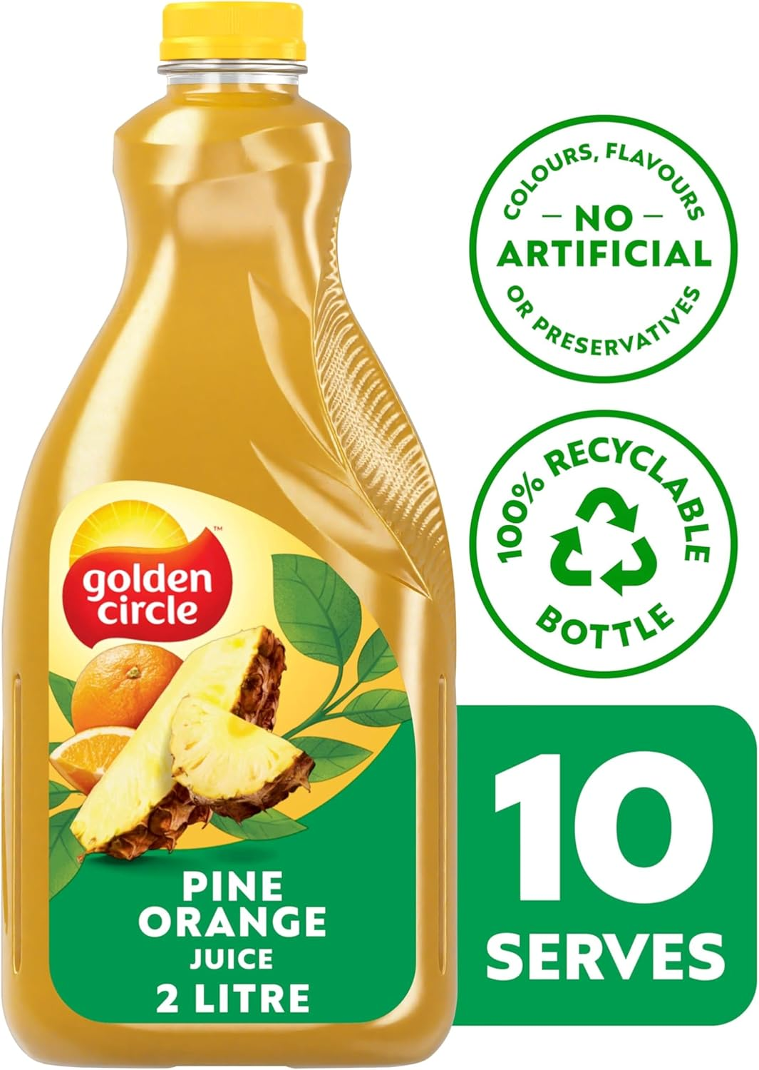 Golden Circle Pineapple and Orange Fruit Juice 2 Litre