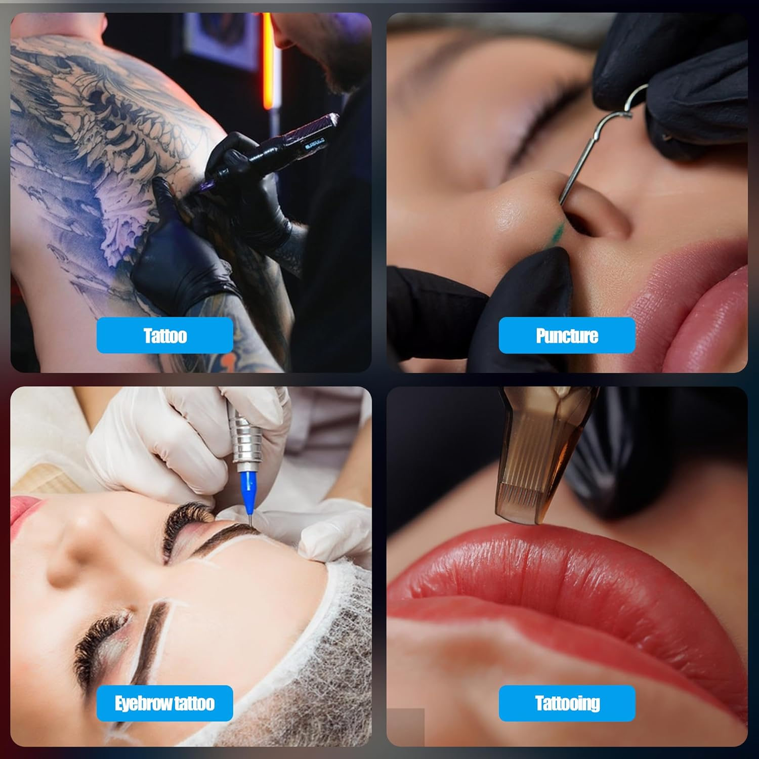 Tattoo Aftercare Kit | 2Pcs Day & Night Tattoo Soothing Lotion & Gel | Healing, Moisturizing & Protecting Fresh or Old Tattoos | Travel-Size Concentrated Natural Vegan Formula | Petroleum-Free image number 6