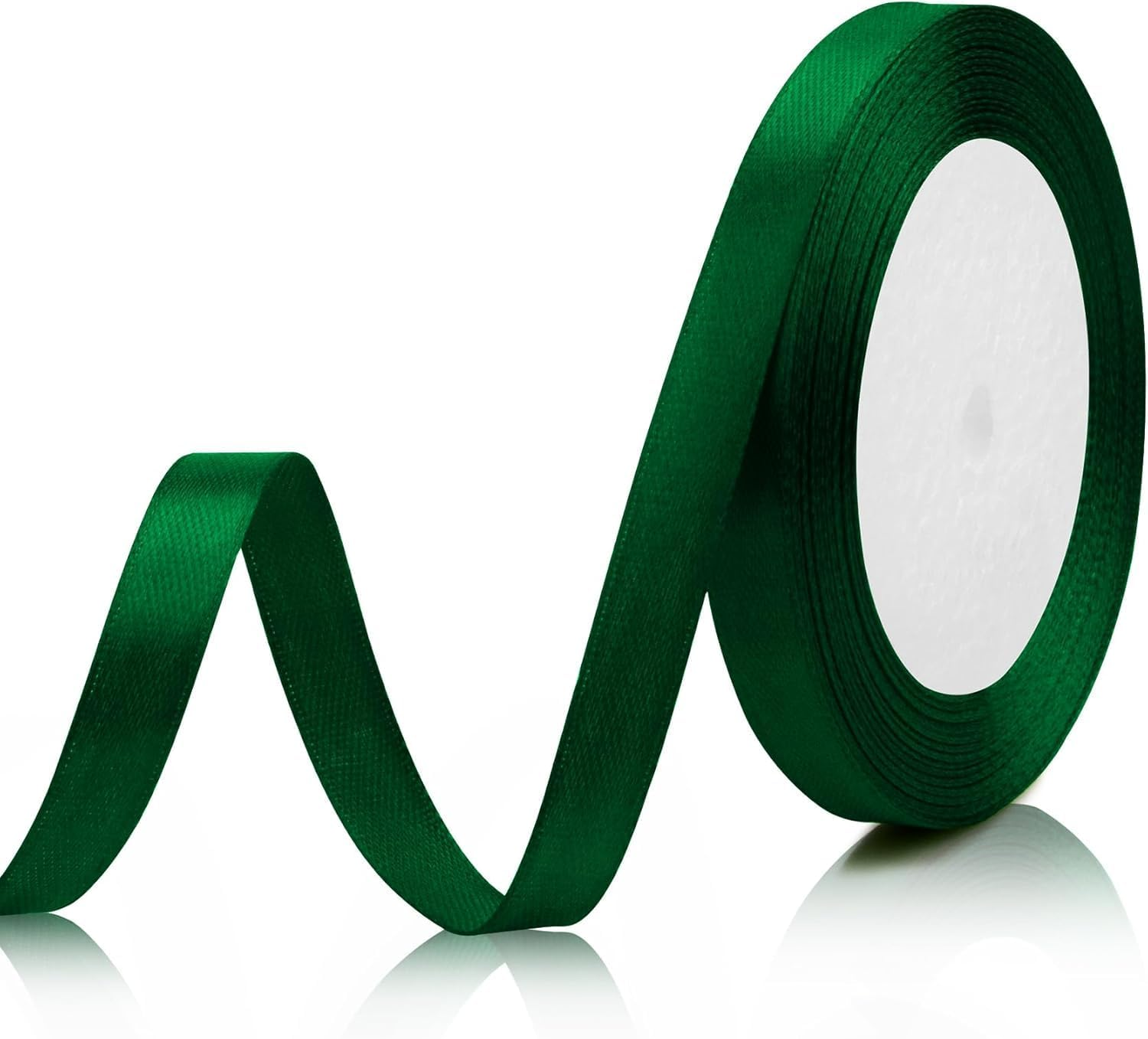 3/8 Inch 25 Yards Navy Blue Ribbon for Tree Ribbon Decorations, Fine Christmas Ribbon, Navy Blue Ribbon for Gift Wrapping