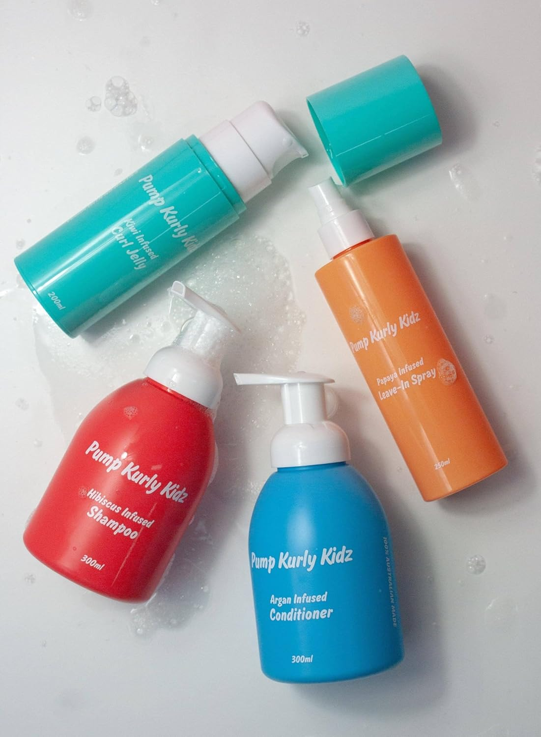 Kurly Kidz Hibiscus Infused Shampoo - Pump Haircare image number 2