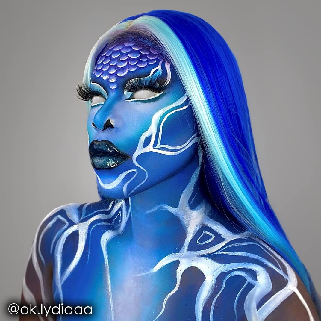 Mehron Makeup Creamblend Stick, BLUE - .2220Ml image number 4