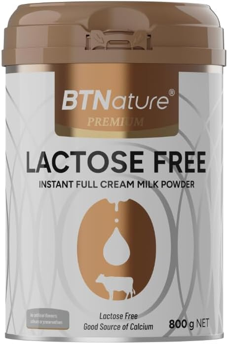 Btnature Premium Lactose Free Instant Full Cream Low GI^ Milk Powder 800G image number 2