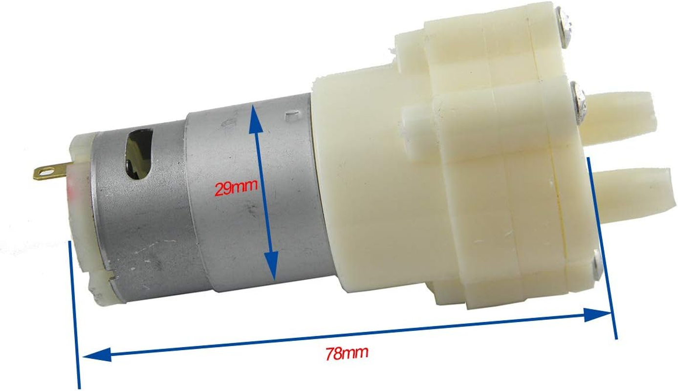 CHANCS 385 Diaphragm Self-Priming Pump DC 24V Motor Shock Absorption Water Pumps for Most DIY Projects&hellip; image number 1