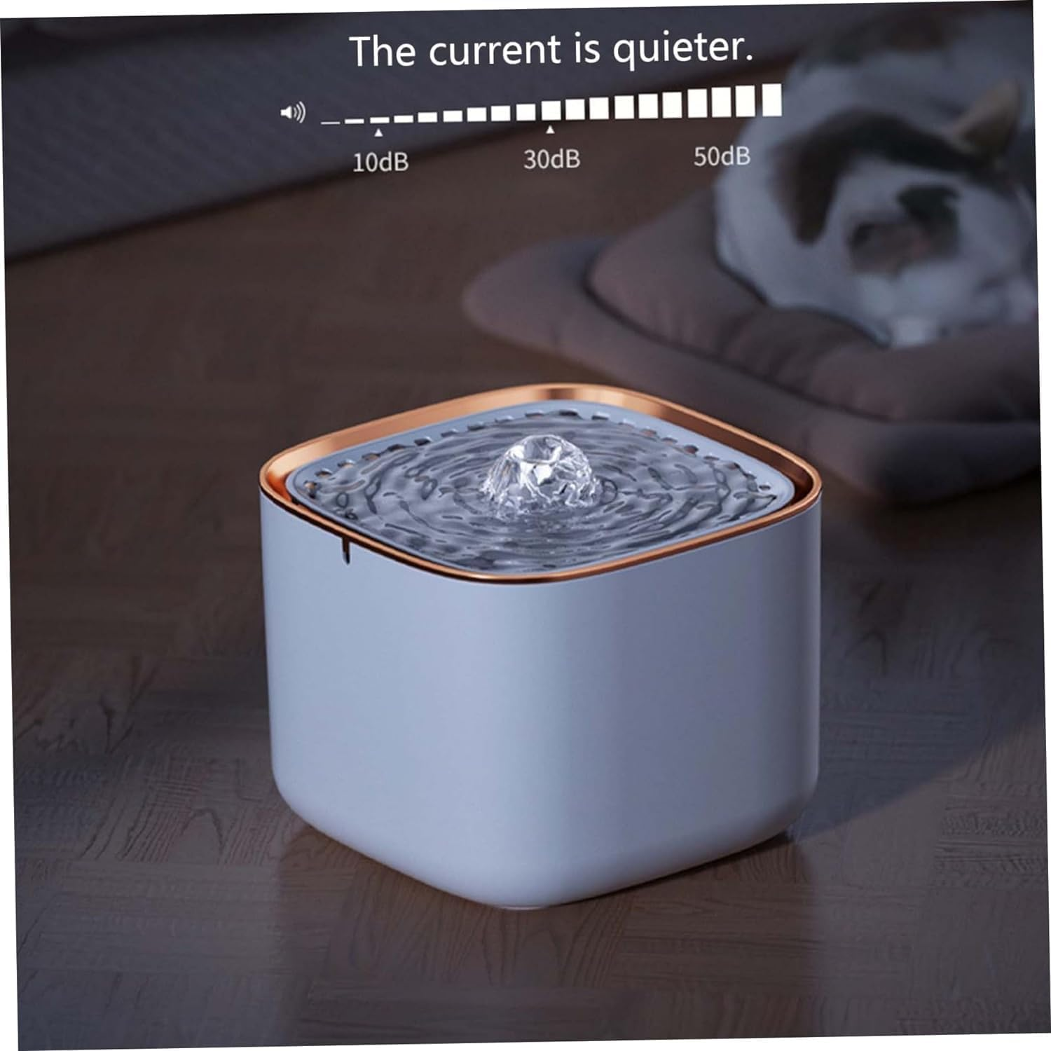 Dog Water Bowl Pet Drinking Fountain 3L Removable Automatic Cat Water Dispenser Circulating Filtration Pet Water Dispenser for Cats and Small Dogs Pet Bowl