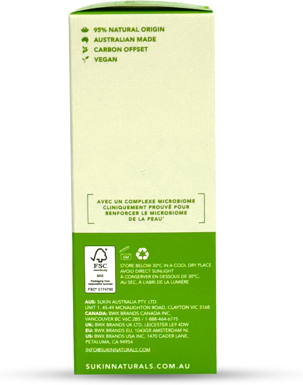 Sukin Natural Actives Barrier Balancing Face Serum with Niacinamide I Hydrate, Balance & Rejuvenate Skin I Enriched with Ashwagandha Root & Radish Root Extract I 25Ml image number 4