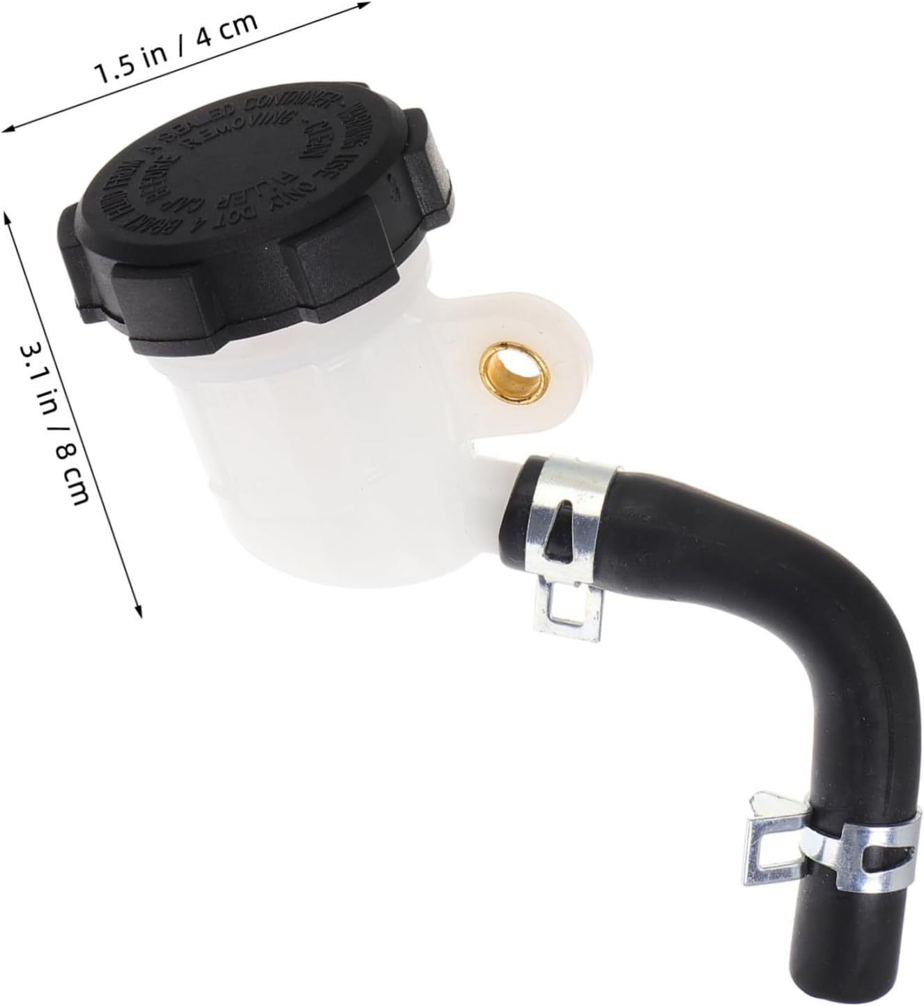 HEALEEP Motorcycle Rear Brake Fluid Reservoir Sturdy Oil Cup with Tube Simple Structure for Easy Access Versatile for off Road Bikes Leak Brake Pump Oil Cup image number 5