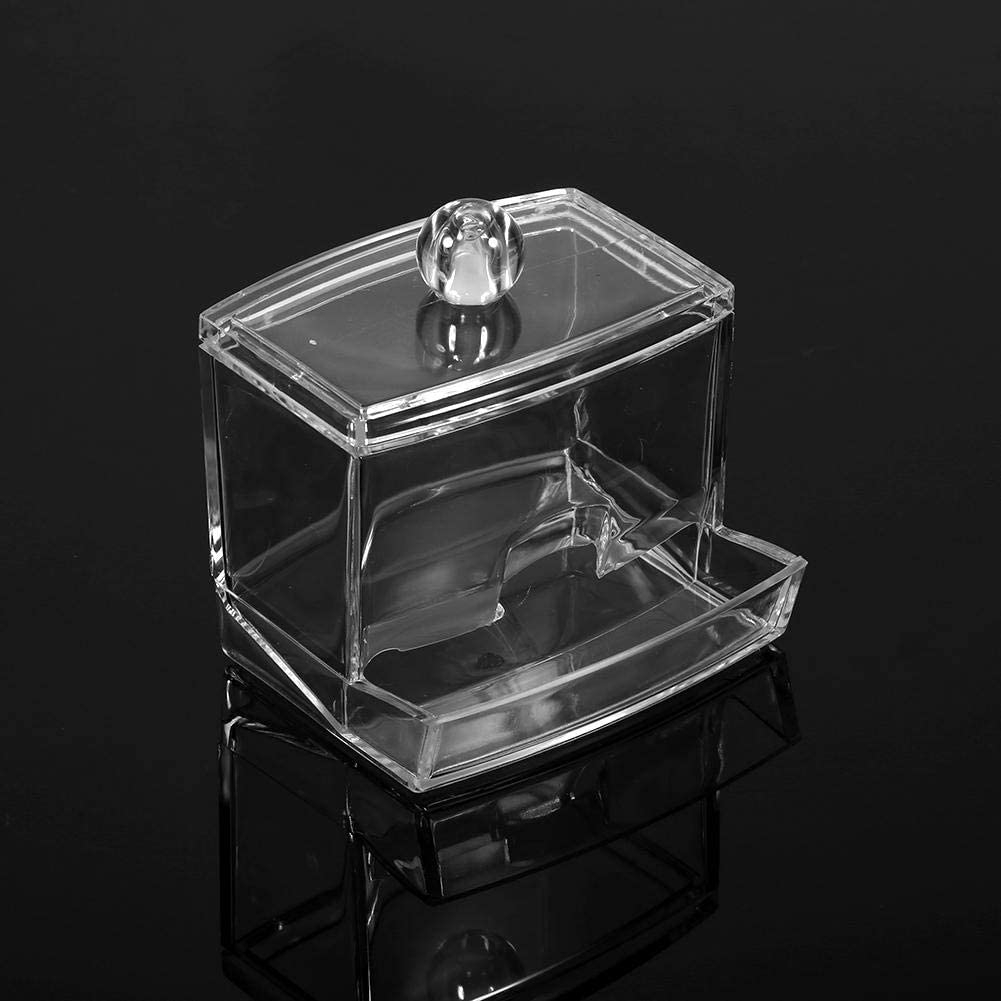 Makeup Easy to Access Cosmetic Swab Holder, Swab Box, Q-Tip Practical for Makeup Pads Cotton Balls image number 4