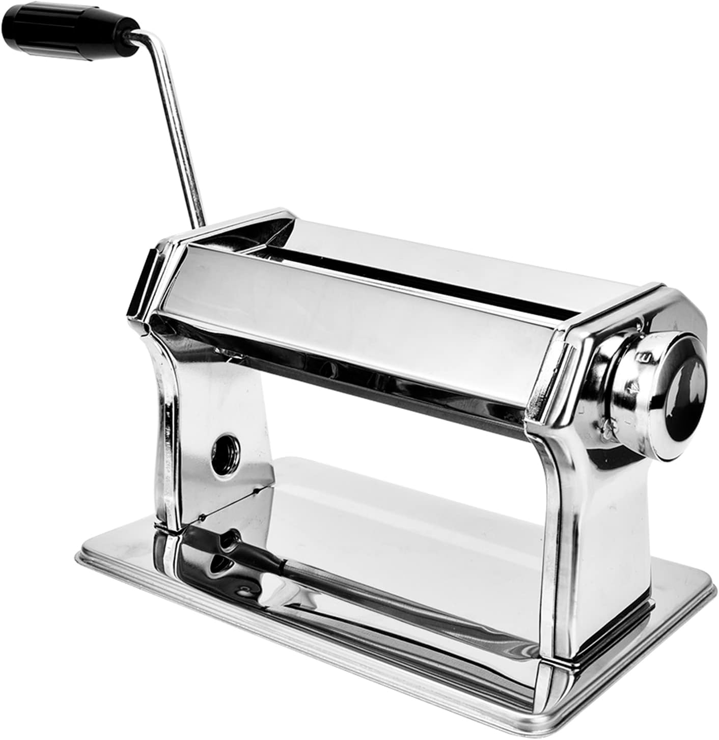 Polymer Clay Roller Machine, Professional Ultimate Clay Presser 15CM Wide Roller Press Tool with Non Slip Pad, Stainless Steel Polymer Clay Tool for Art Craft Modeling Clay Fondant image number 6