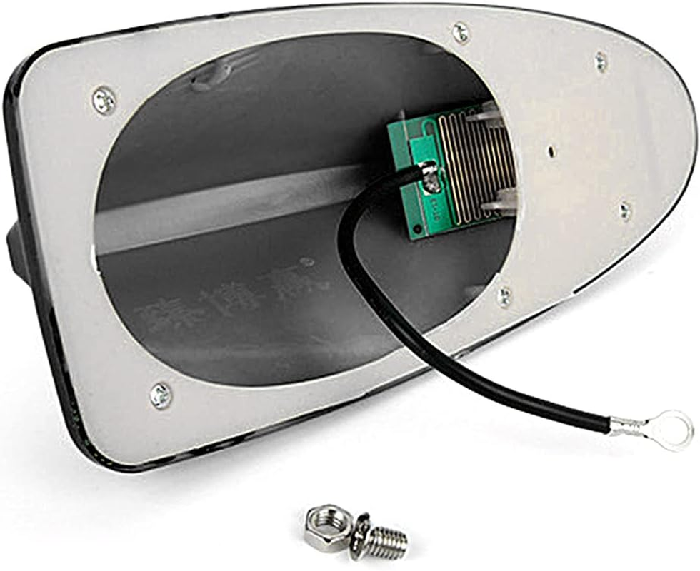 Shark Fin Antenna, Car Aerials, ABS Plastic Roof Shark Fin Antenna to Enhance Radio Signal for Most Cars(Black) image number 1