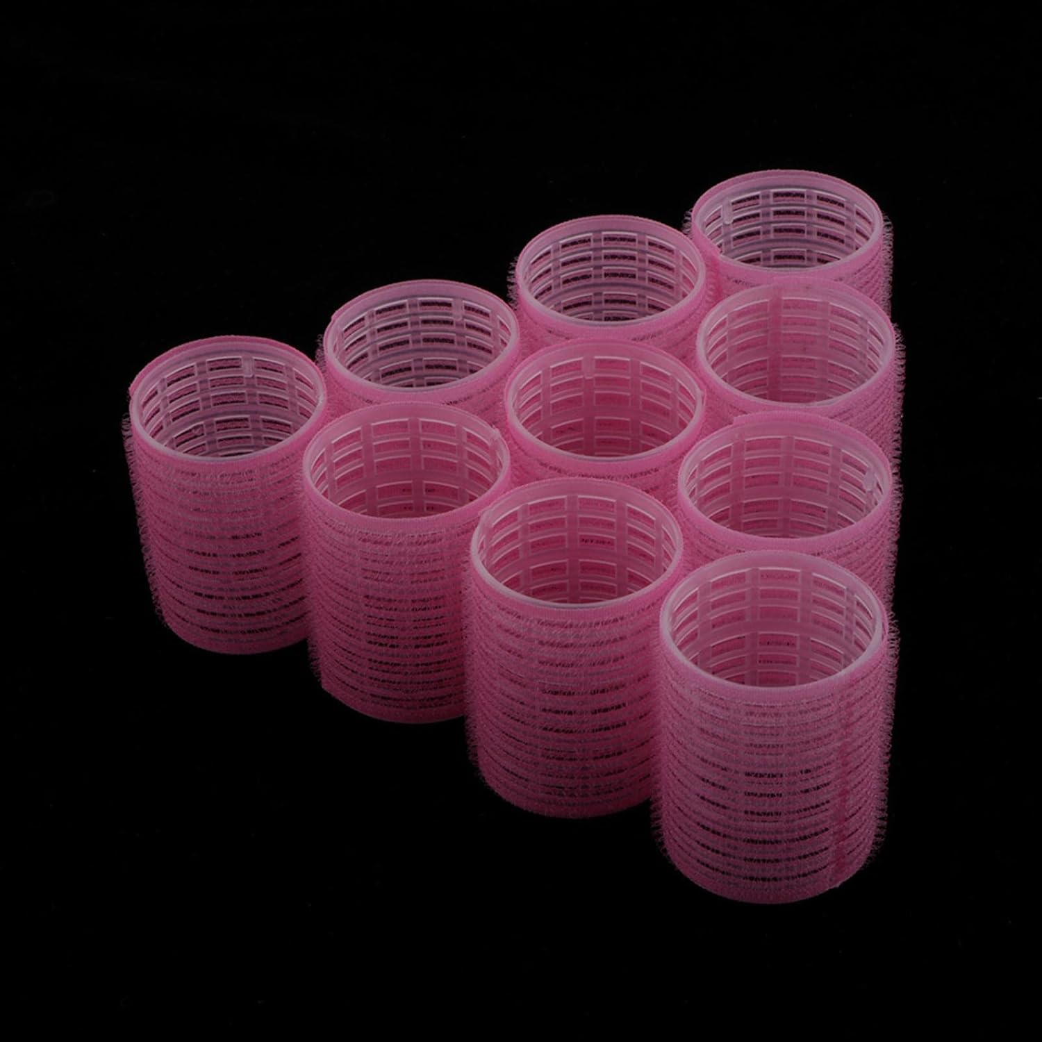 Magideal 10Pcs/Pack Large Medium Small, Grip by Self, Salon Hairdressing Curlers - Various Sizes, 48Mm image number 2