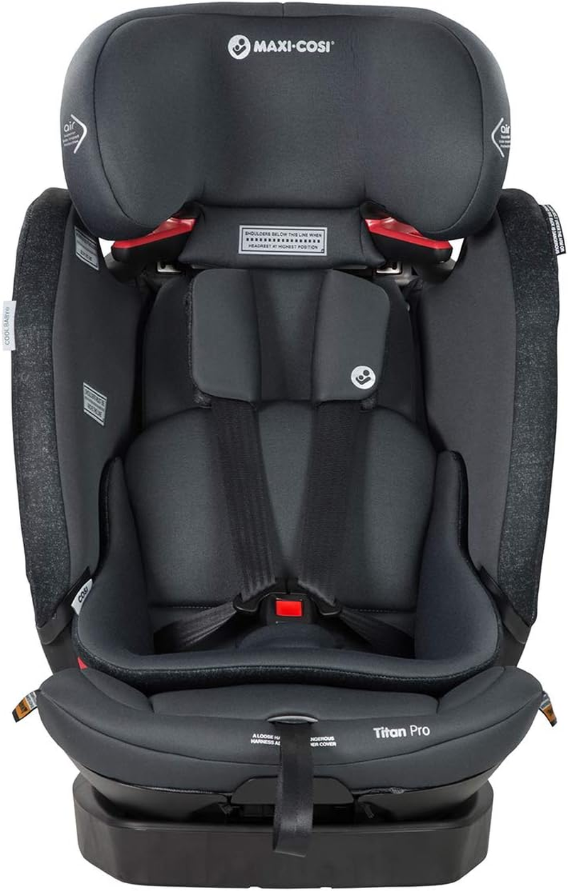 MAXI COSI Titan Pro Convertible Booster Seat Suitable Approx. 6 Months to 8 Years, Nomad Steel image number 4