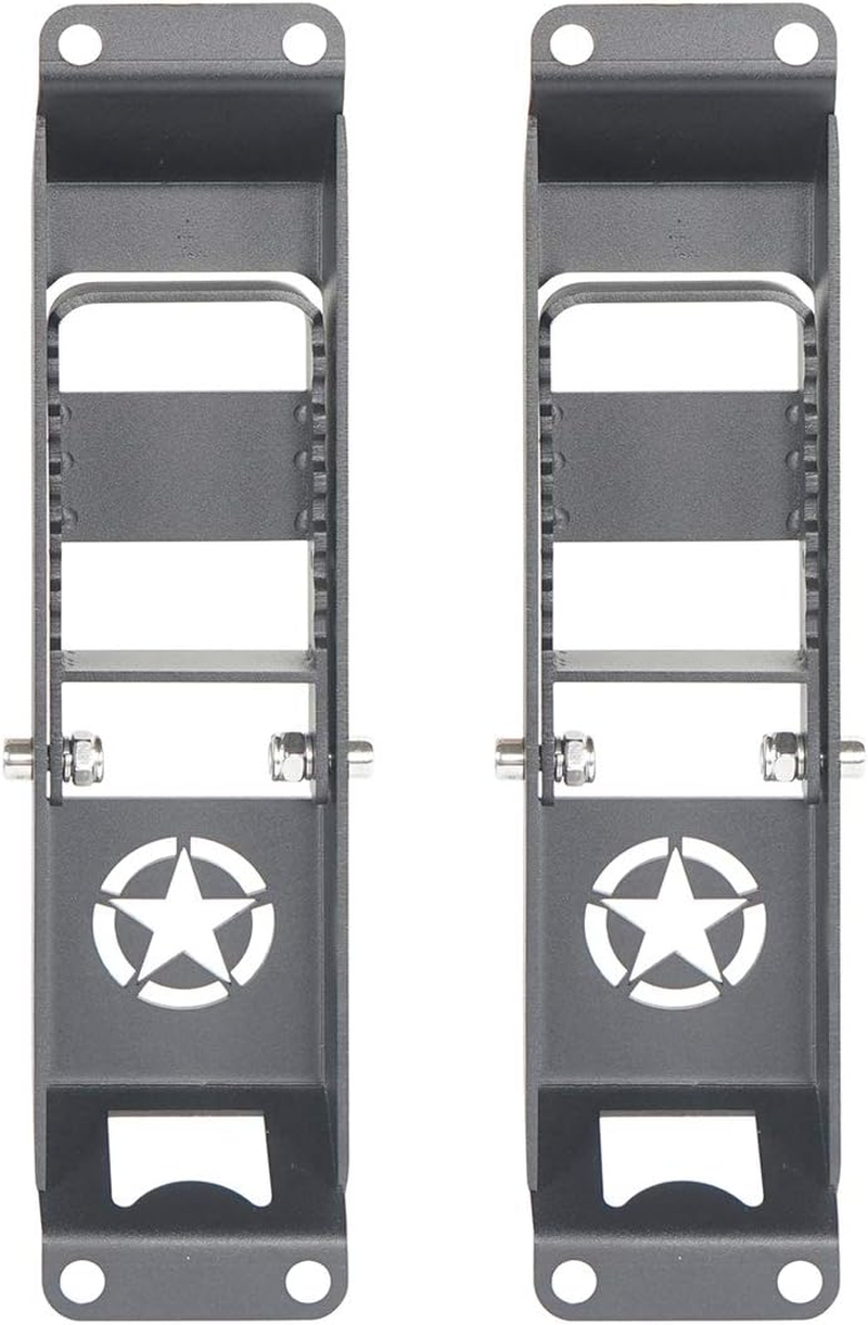 Hooke Road Star Sign (2 PCS) - Folding Style, Steel Material, White Color image number 6