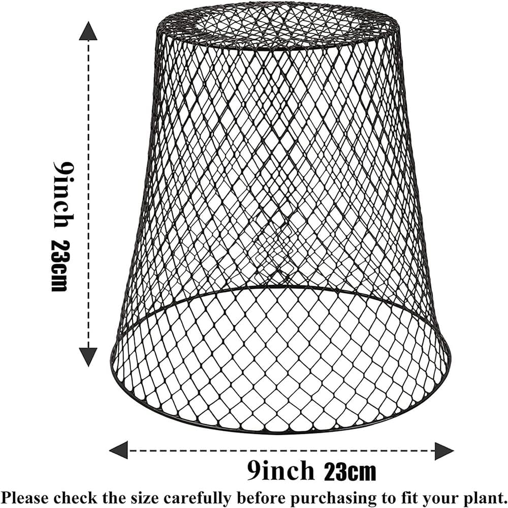 5 Pcs Chicken Wire Plant Covers Protectors from Animals, Metal Mesh Plant Cage, Large Garden Cloches Plants for Plants Cages Cover Plant Protectors from Animals in Outdoor Vegetable Garden image number 4