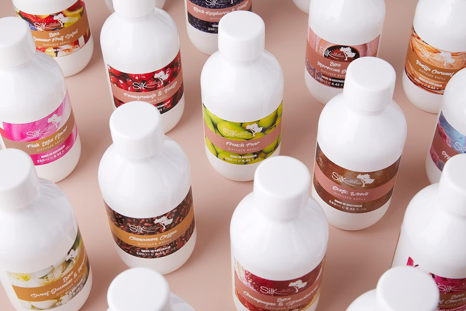 Silk Oil of Morocco Silk Oil of Morocco Diffuser Refill Marshmallow Delight 250 Ml, 250 Millilitre