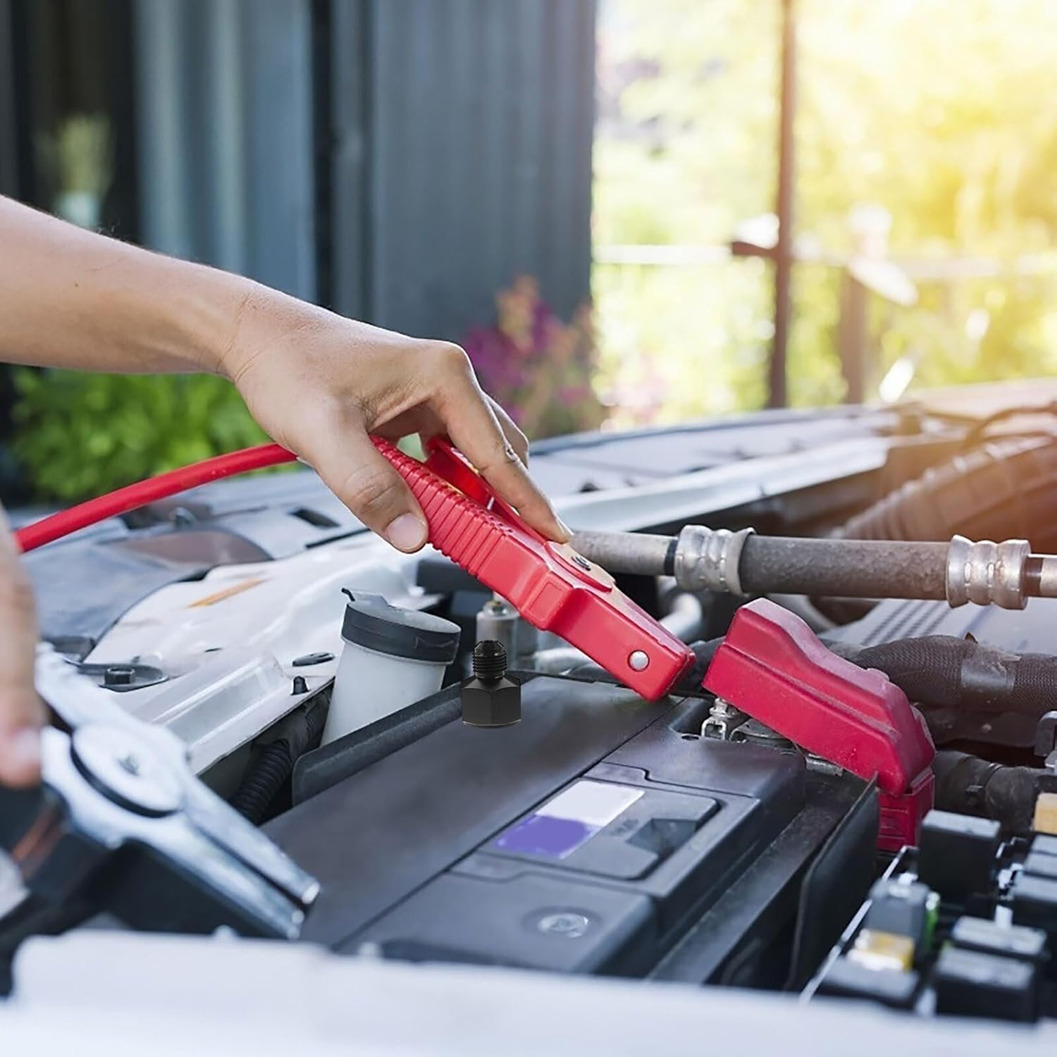 Male to Female Flare Fitting Adapter Car Part Connector Hose Reducer for Fuel and Systems Easy Installation and Precise Fitment