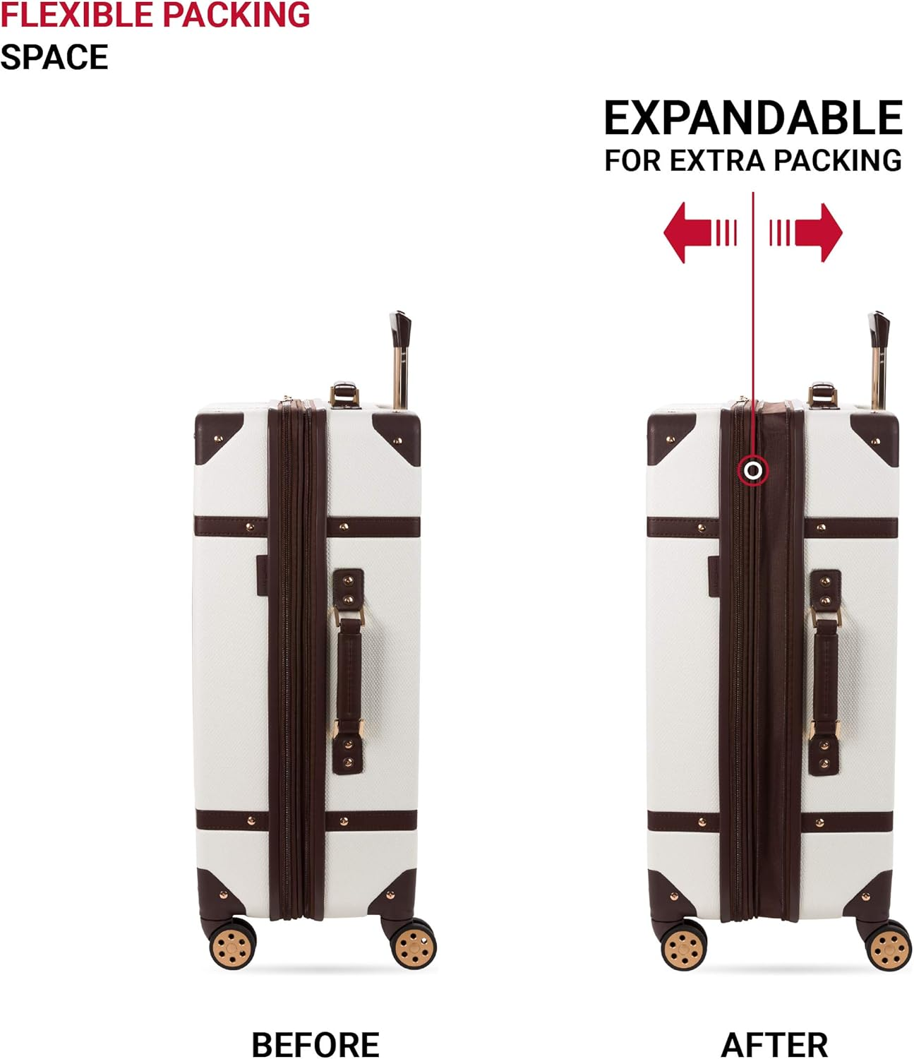 SWISSGEAR 7739 Trunk, Hardside Spinner