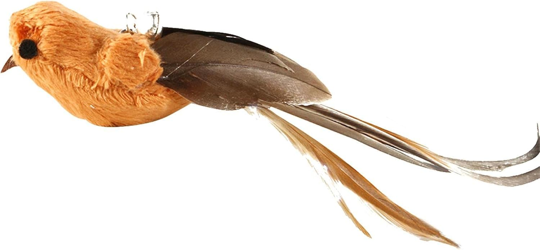 Bird Toy for Cats, Bird Cat Teaser Stick Toy with Bell and Feather, Cat Wand Replacement, Kitten Sticks, Interactive Cat Teaser for Pet Indoor Cats Puchen