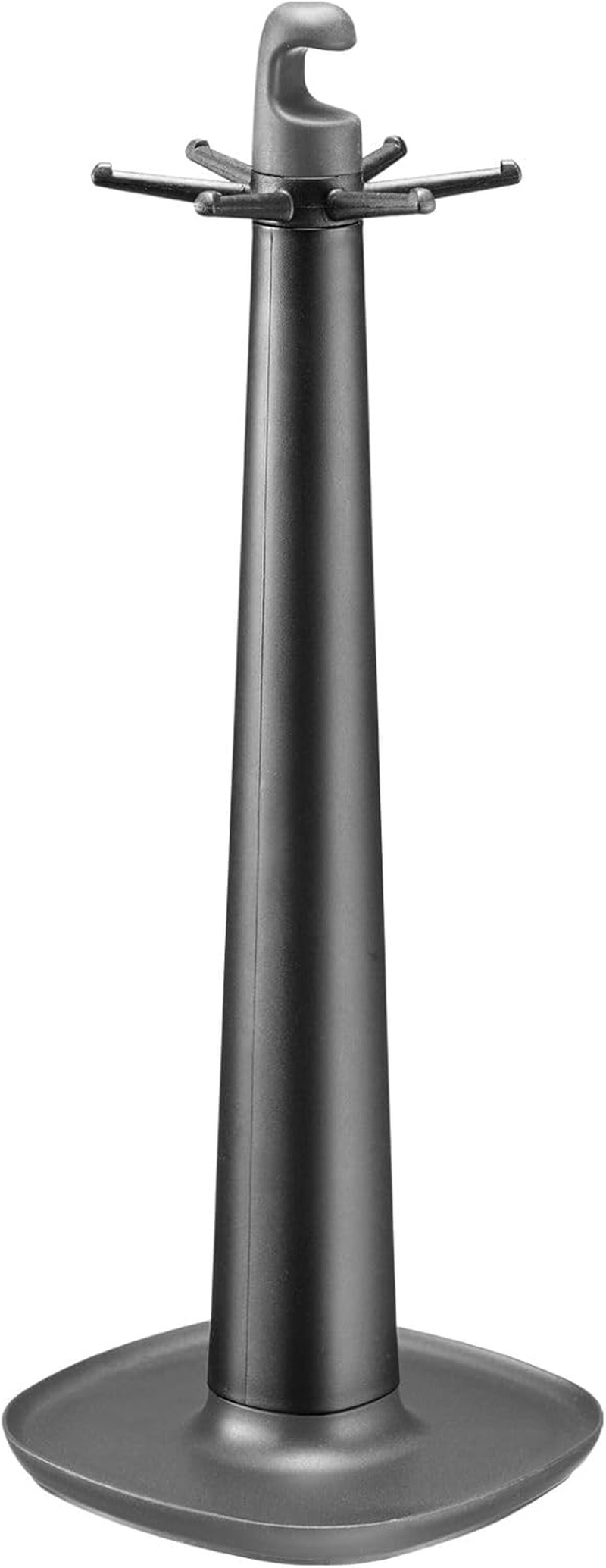 Rotating Stand for Kitchen Utensil Holder - Practical Kitchen Organiser for Hanging Spatula, Potato Masher, Whisk, Soup Ladle and More - 148 X 148 X 395 Mm