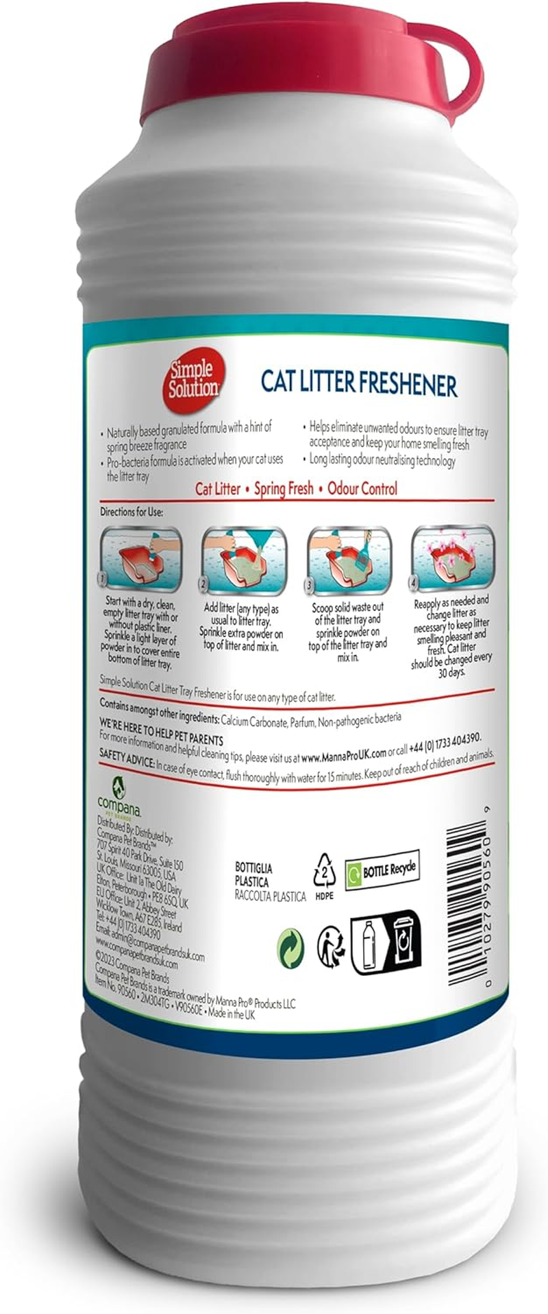 Simple Solution Cat Litter Freshener with Enzymatic Cleaning Granules image number 1