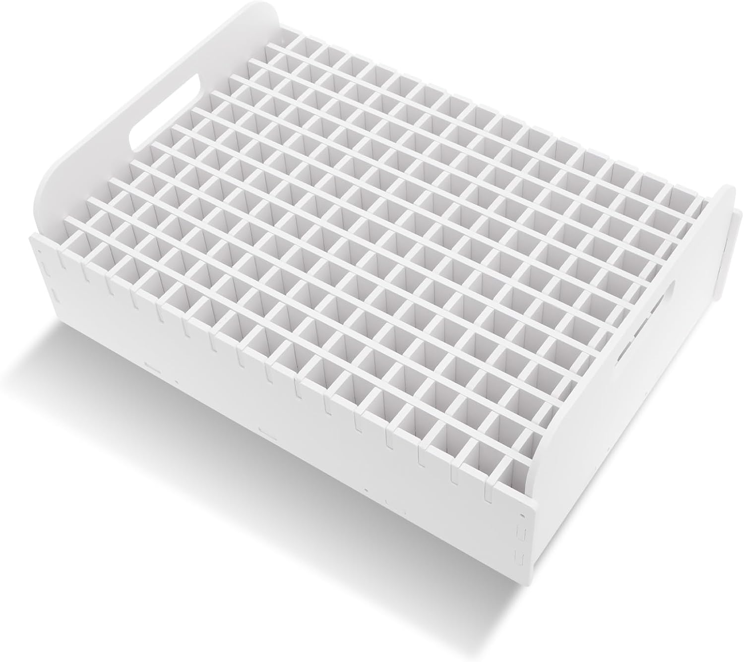 Marker Organizer,204 Holes Marker Storage Organizer,Compact Marker Pen Organizer Holder,Colored Pencils Rack,Craft Art Supply Storage for Home,Classroom,Office