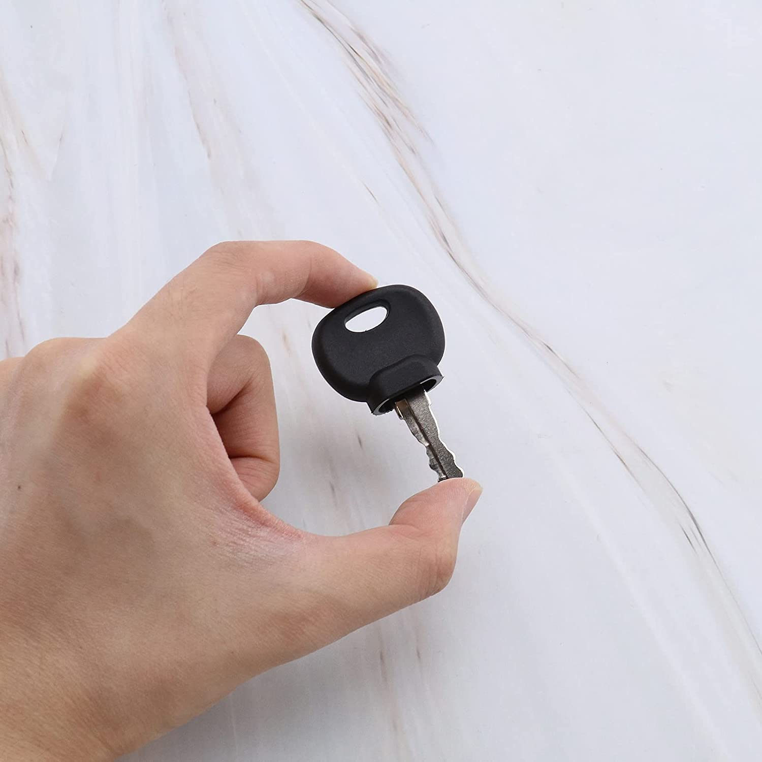 SING F LTD 4Pcs Ignition Starter Key Agricultural/Excavator Machinery Forklifts Compactor Compatible with Bobcat Bomag Caterpillar Dynapac Ford Gehl Hamn Hang JCB image number 4