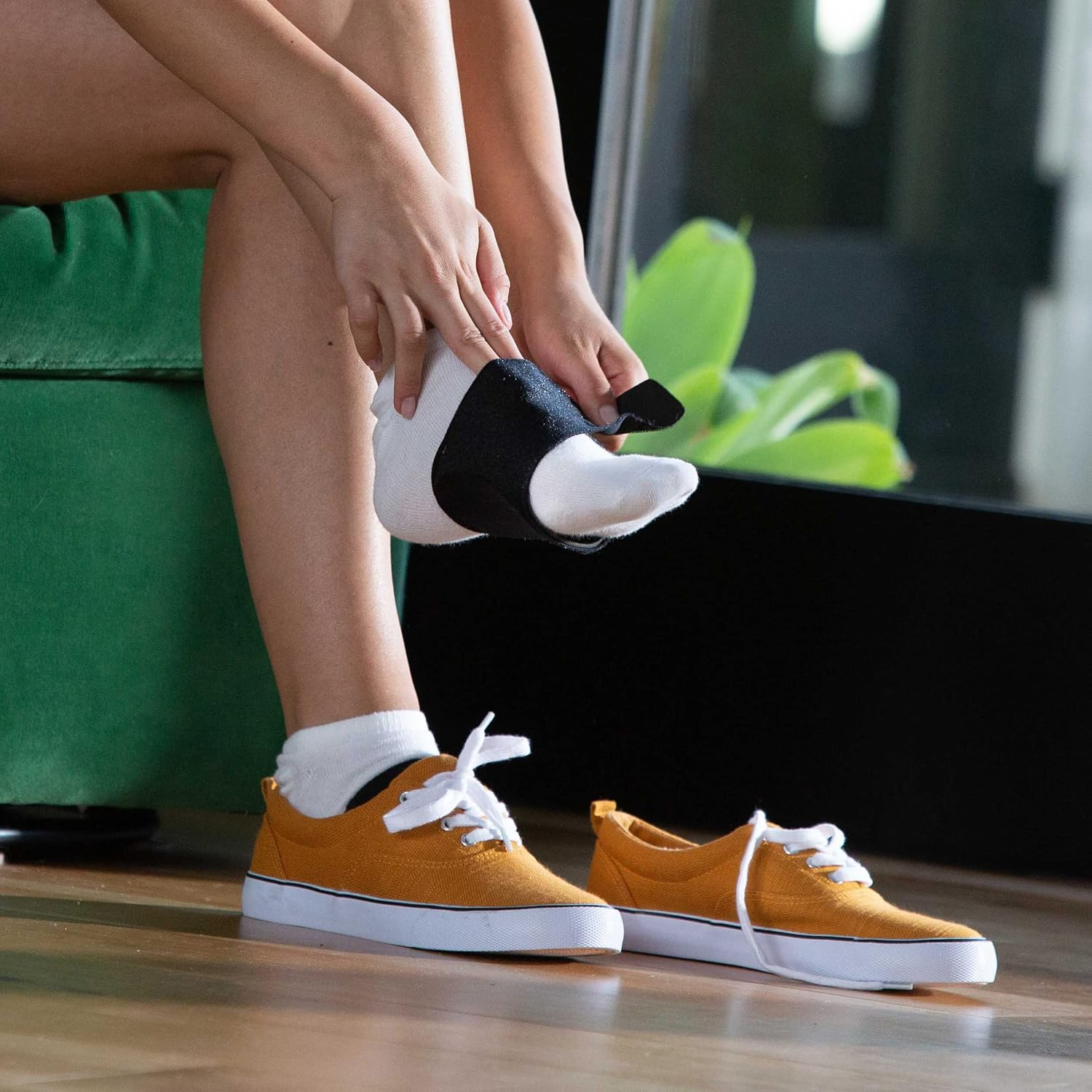 Copper Fit CFACBP Health Unisex Arch Relief plus with Built-In Orthotic Support, Black