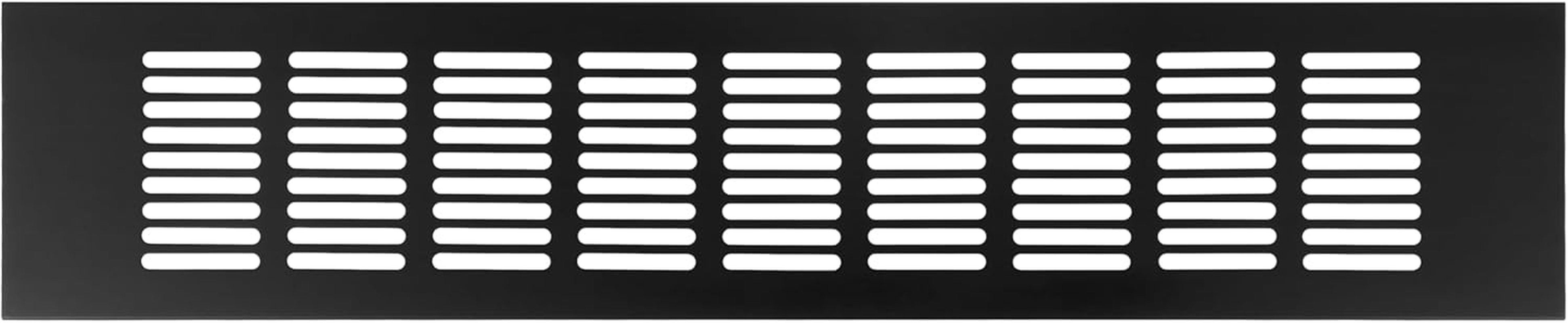 Repa Market Designer Ventilation Grille Gold 400 X 80Mm (Frame Size)&ndash; Decorative Aluminum Air Vent Cover for Cabinet, Door, Floor &ndash; Elegant Furniture Vent Register &ndash; Modern Air Return Grille