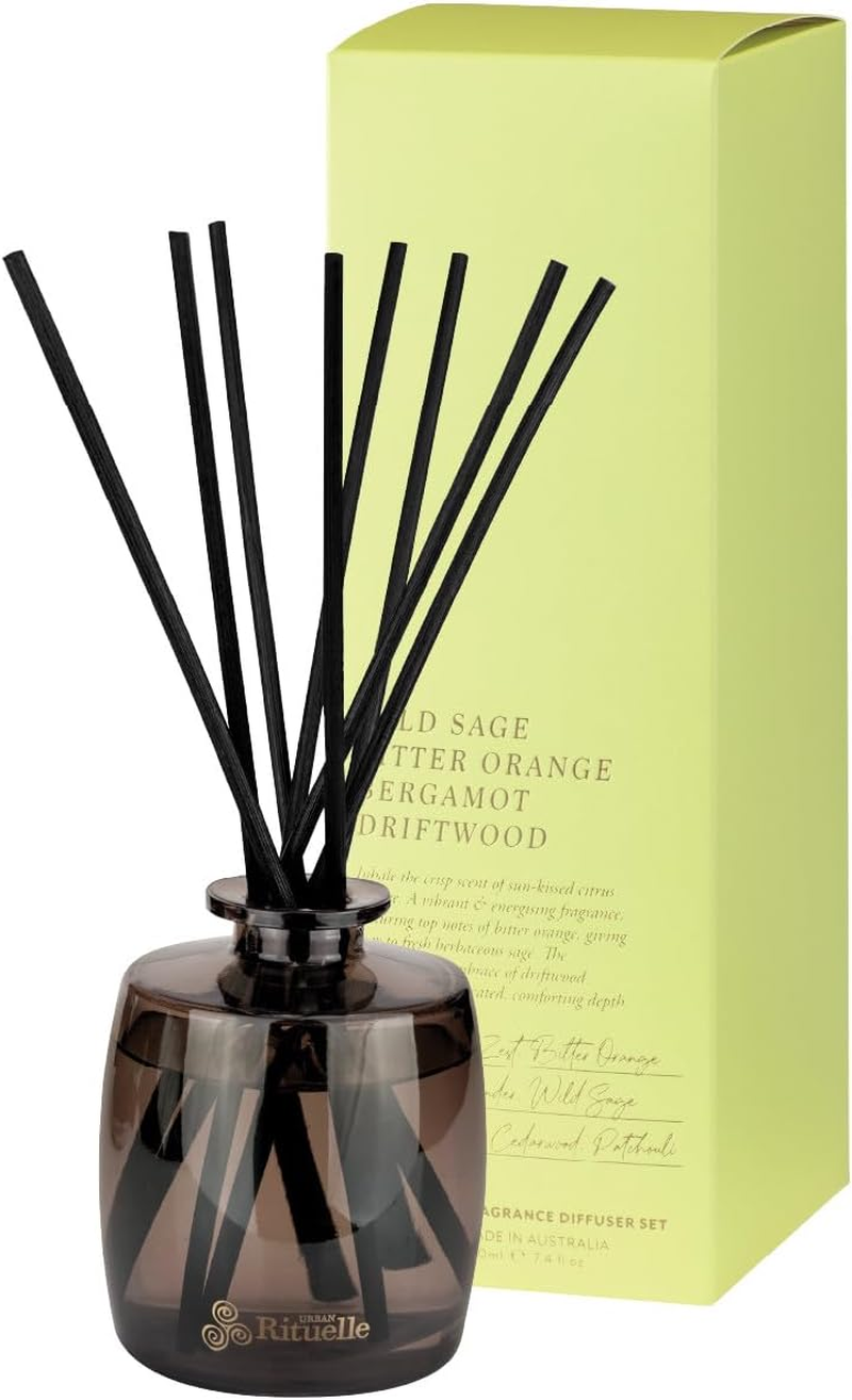 Urban Rituelle Apotheca Fragrance Diffuser Set, 220Ml - Cotton Candy, Vanilla Nectar, Musk & Toffee, Long-Lasting Reed Diffuser with Sweet, Warm & Indulgent Scent for Home, Bedroom or Gift Giving image number 5