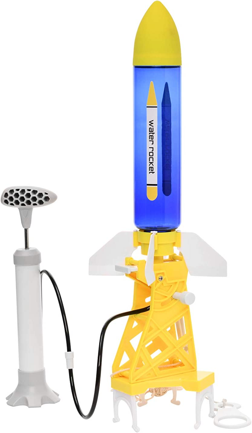 PLAYSTEAM Outdoor Water Powered Rocket Physics Learning Set image number 5