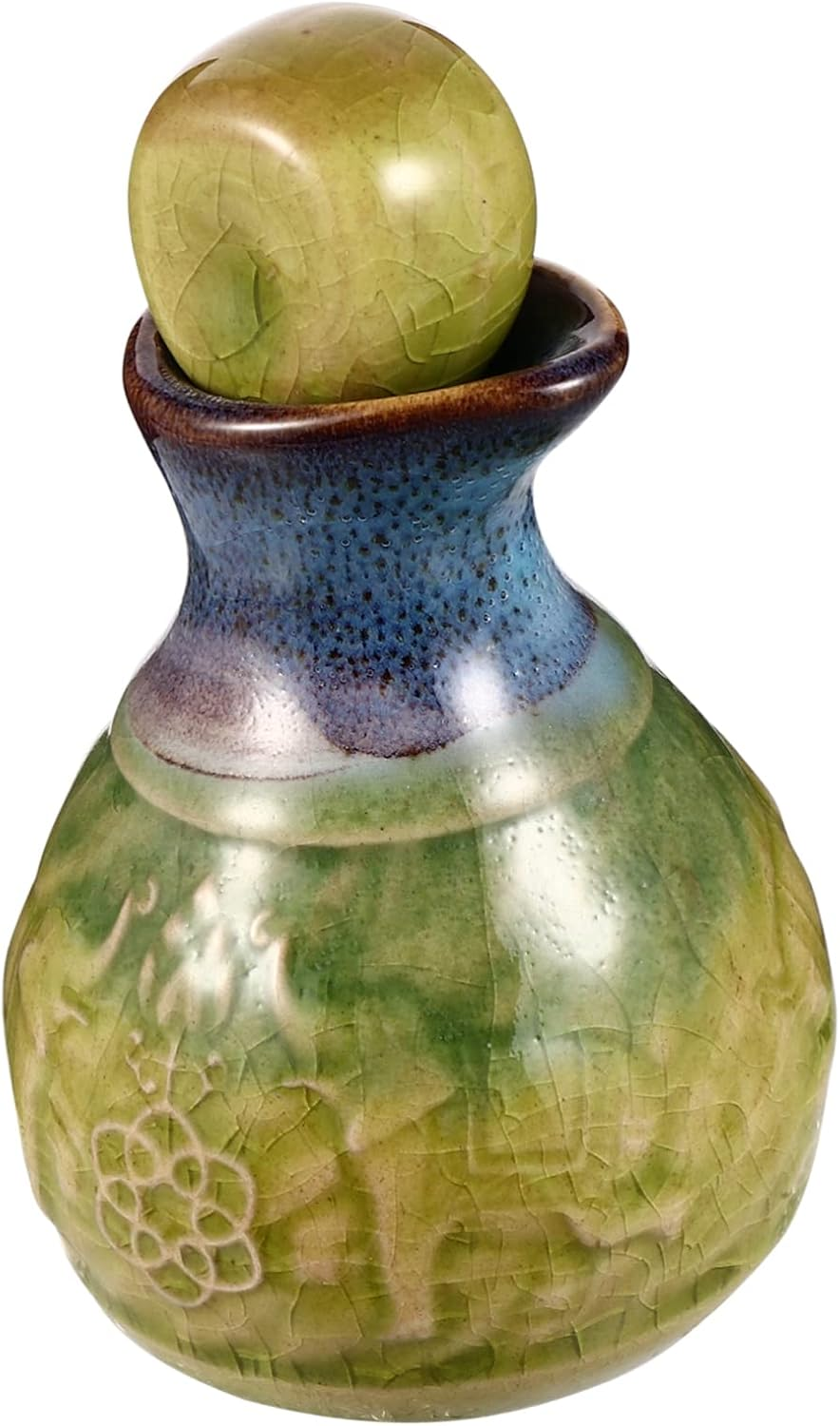 Ceramic Essential Oil Bottle Compact Perfume Dispenser for Aromatherapy Home