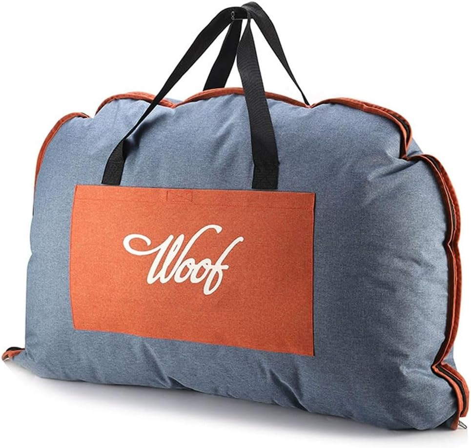 AIMALL Portable Waterproof Dog Mat &ndash; Foldable Pet Bed with Zipper, Outdoor Travel Cushion for Cats & Dogs, Teflon Fabric, Easy to Carry & Clean