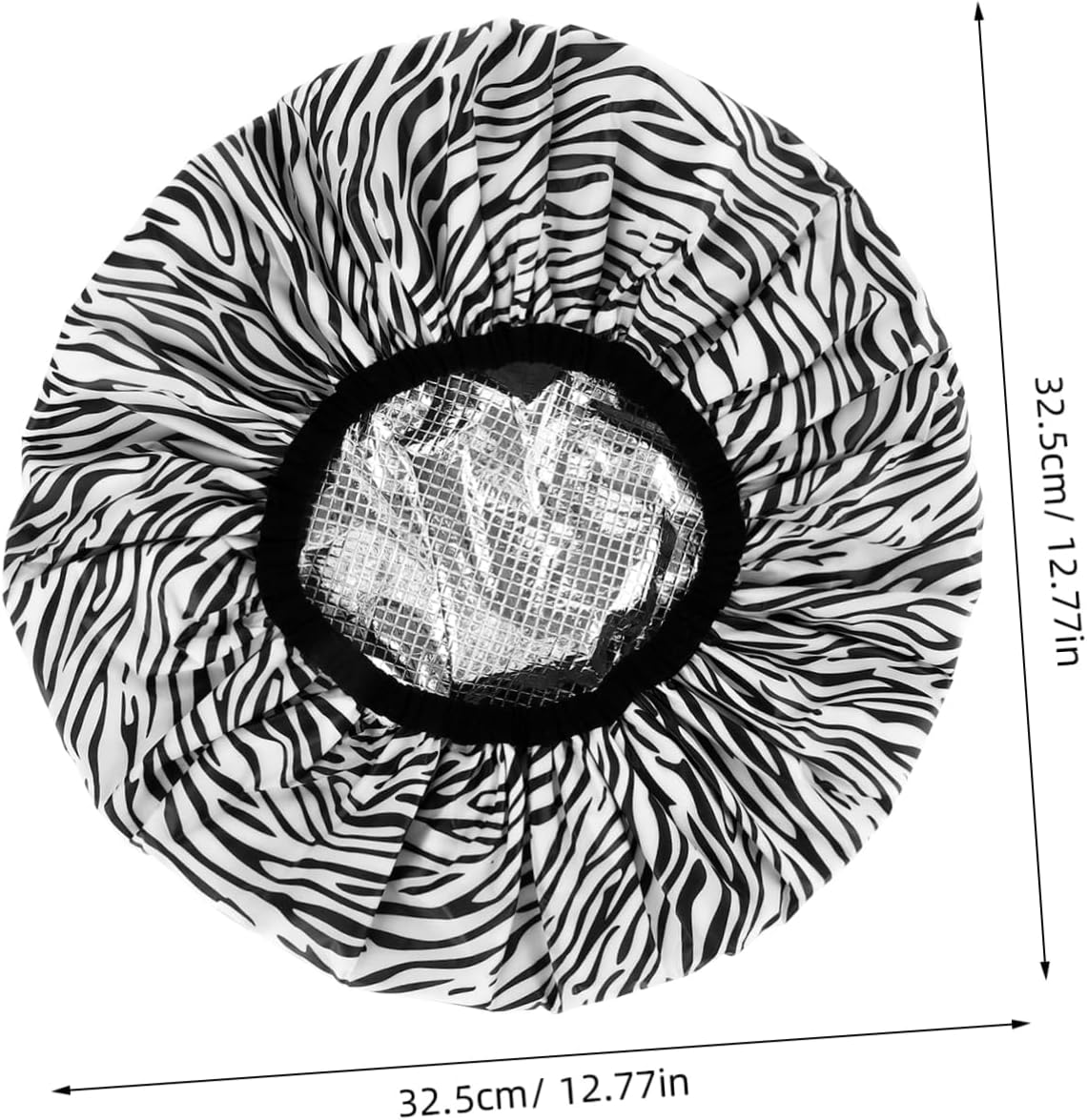 2Pcs Tin Foil Hair Coloring Caps Double-Layer Thermal Hair Oil Treatment Caps Waterproof Anti-Static Women Salon image number 1