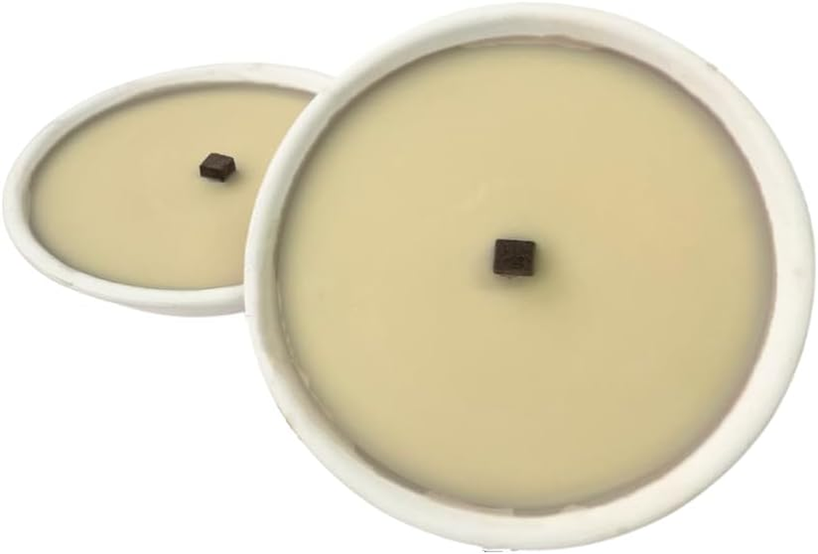 White Terracotta Torch, Diameter 17 Cm, Burn Time 7.5 Hours, Wax Ivory, Cereria Di Giorgio - Ideal for Outdoor Events, Gardens and Patios image number 2