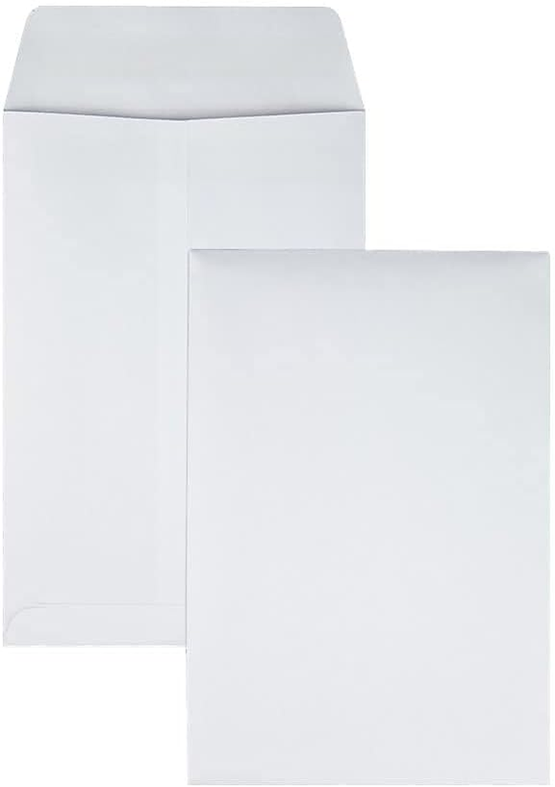 Quality Park 6-1/2 X 9-1/2 Catalog Mailing Envelopes, Redi-Seal Self Seal Envelope Closure, 28 Lb White Wove Paper, 100/ Box (QUA43317) image number 1