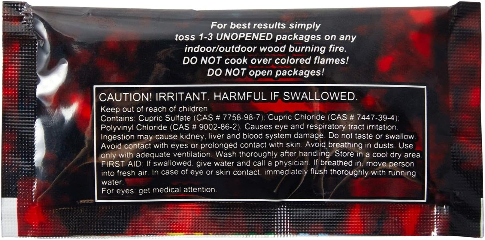 Mystical Fire Extreme Color Changing Flames for Wood Burning Fire Pits, Campfires (50 Packets) image number 5