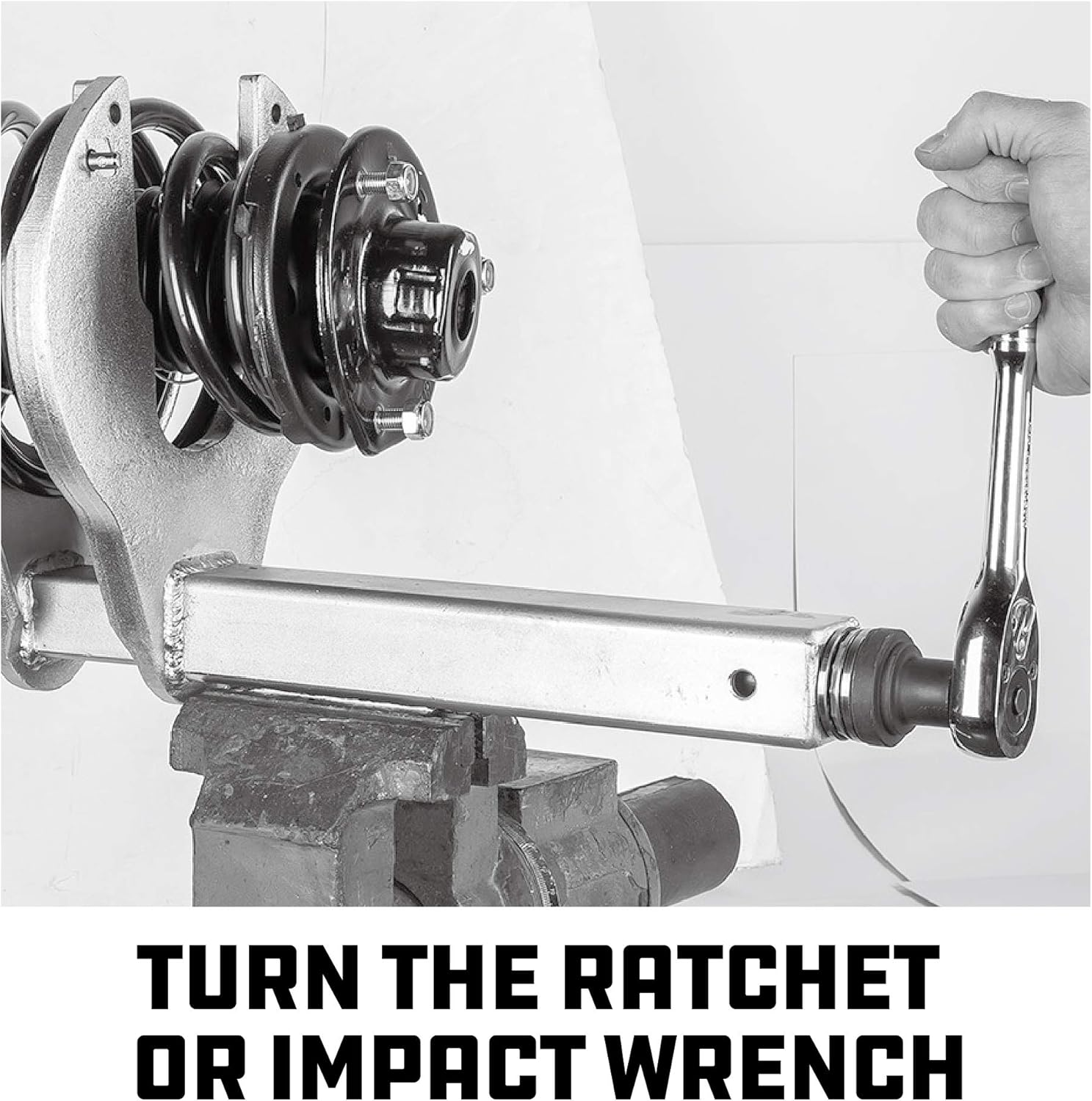 Powerbuilt 641429 Strut Tool/Strut Coil Compressor Kit image number 4