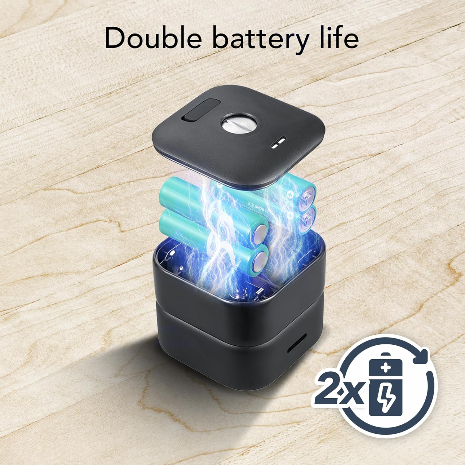 Wasserstein AA Lithium Battery Extension Pack Compatible with Blink Outdoor 4 Camera (Batteries NOT Included) (3 Pack) image number 2