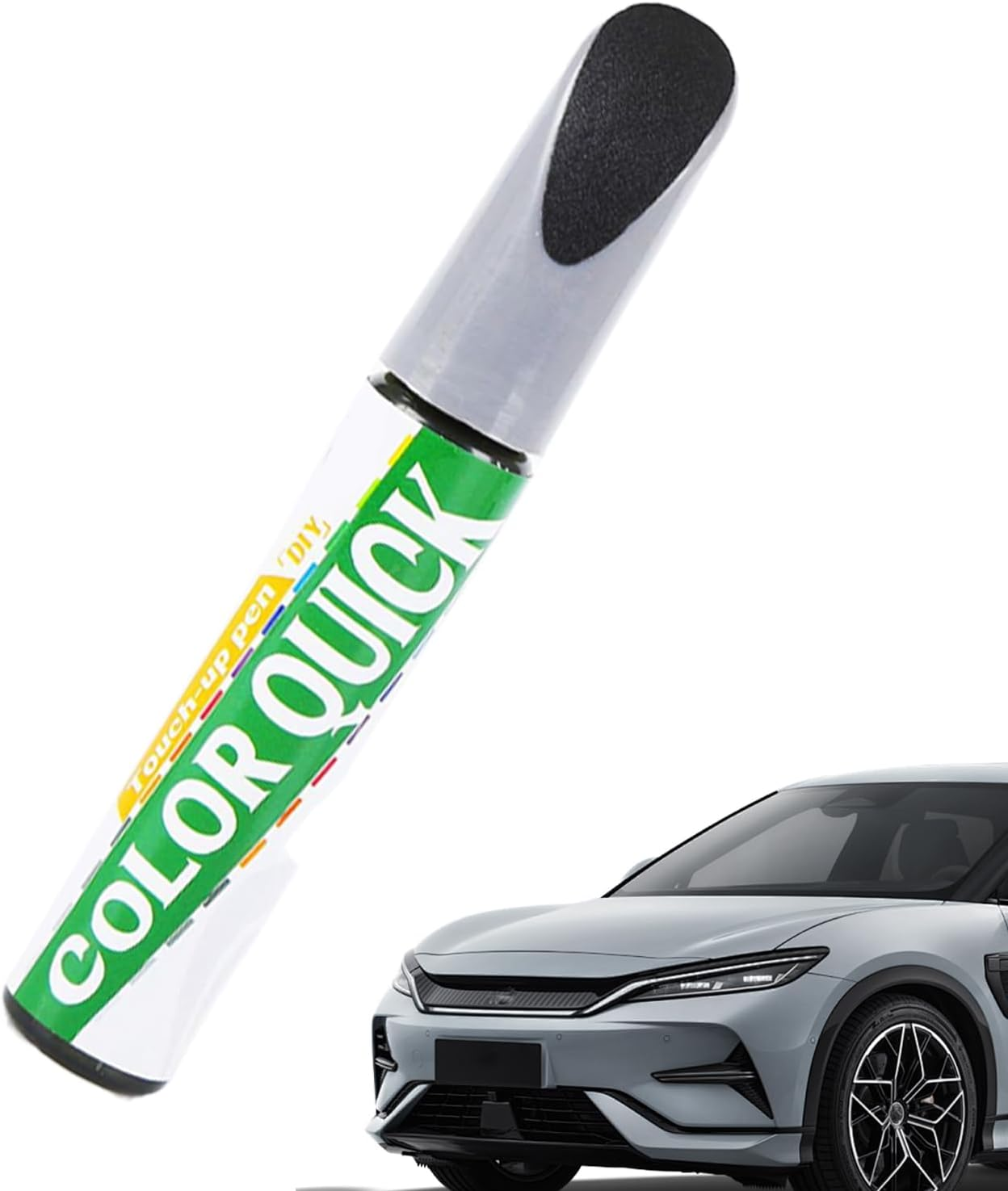 Car Scratch Pen - Automotive Paint Scratch Repair Pen,Quick Drying 12Ml Automotive Remover Blemish Quick Fix for Rim Wheel Bumper Exterior - Gold image number 5