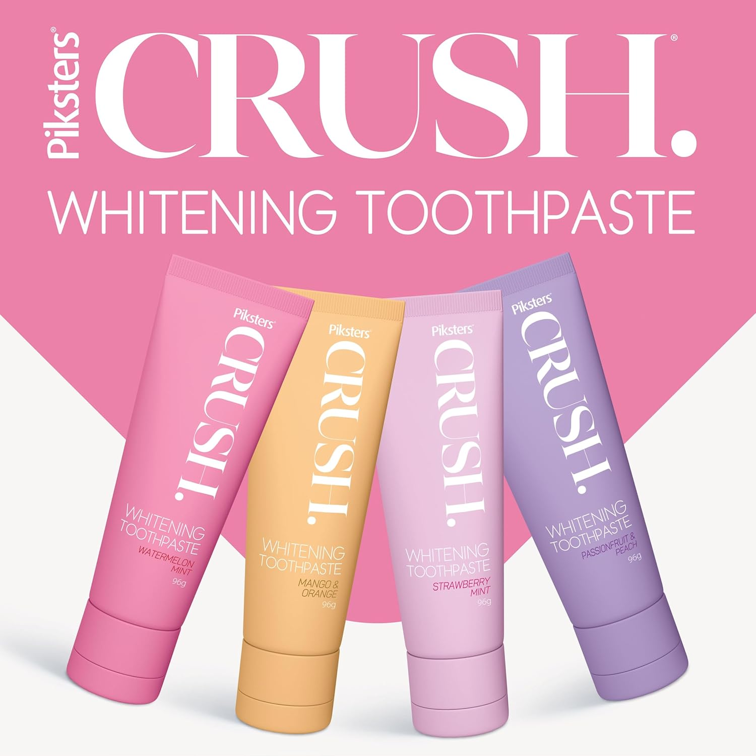 Piksters Crush Strawberry Flavor Whitening Toothpaste 96 G image number 4