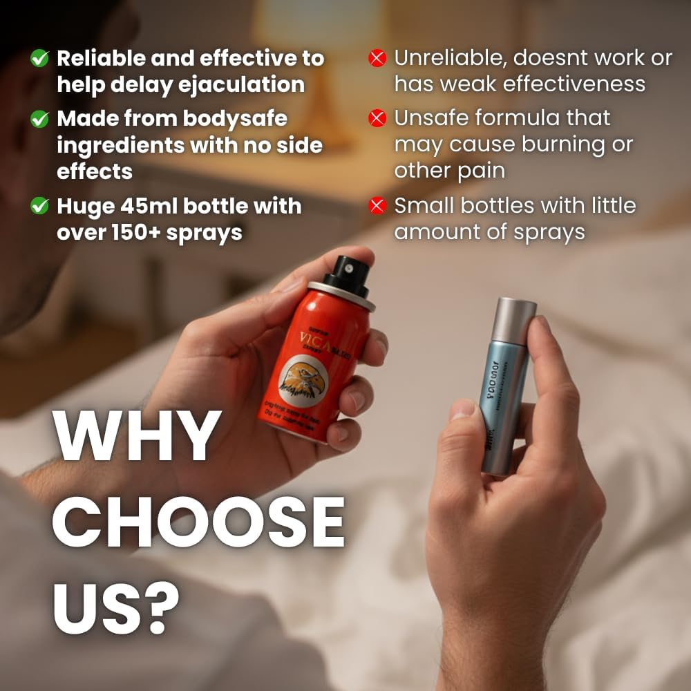 84000 Delay Spray for Men | Last Longer in Bed | 150 Sprays | Desensitizing for Premature Ejaculation PE | 45Ml | Helps Prolong and Control Climax image number 1