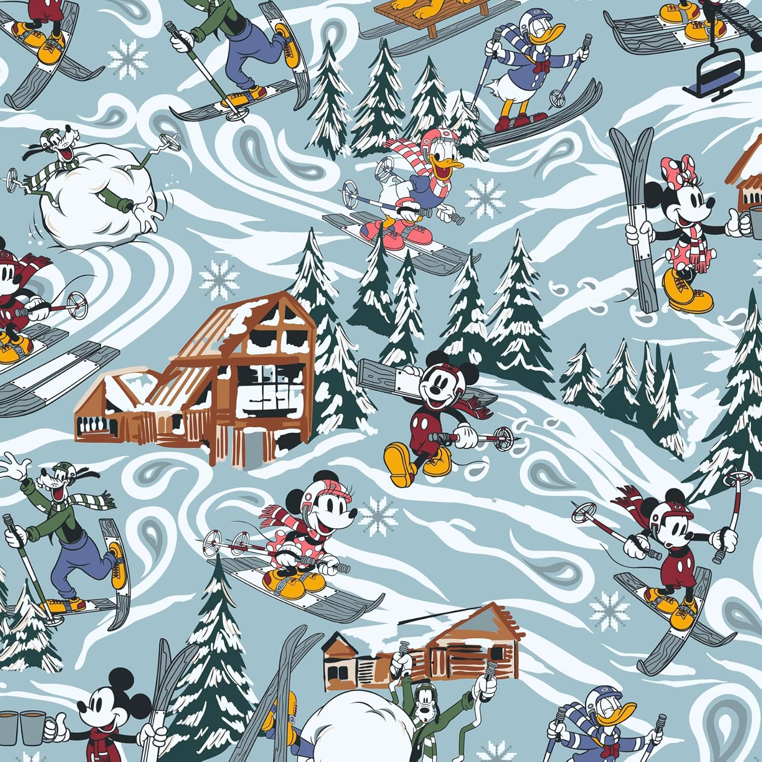 Vera Bradley Premium Cotton Disney Large Original Duffel Bag image number 2