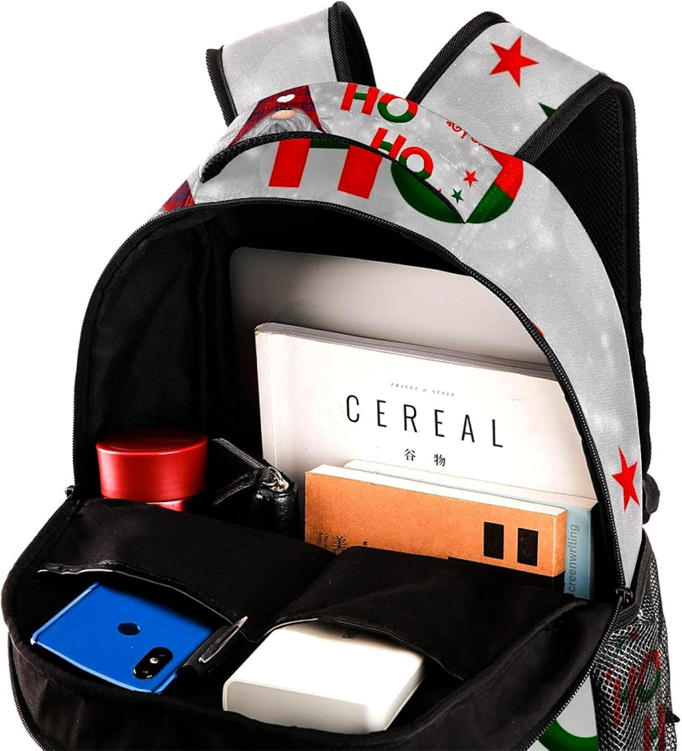 Christmas Backpack Students Shoulder Bags Travel Bag College School Tote Backpacks