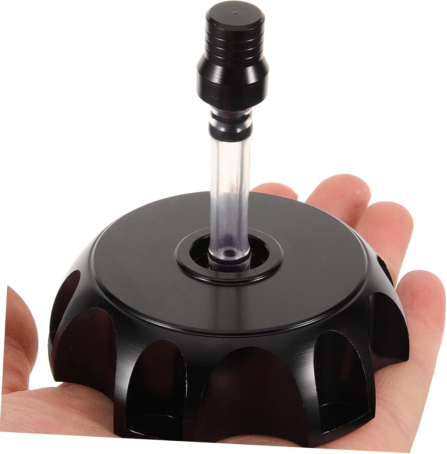 GRIRIW Aluminum Motorcycle Fuel Tank Cap Hexagonal Lid Cover for Motorbike Accessories image number 4