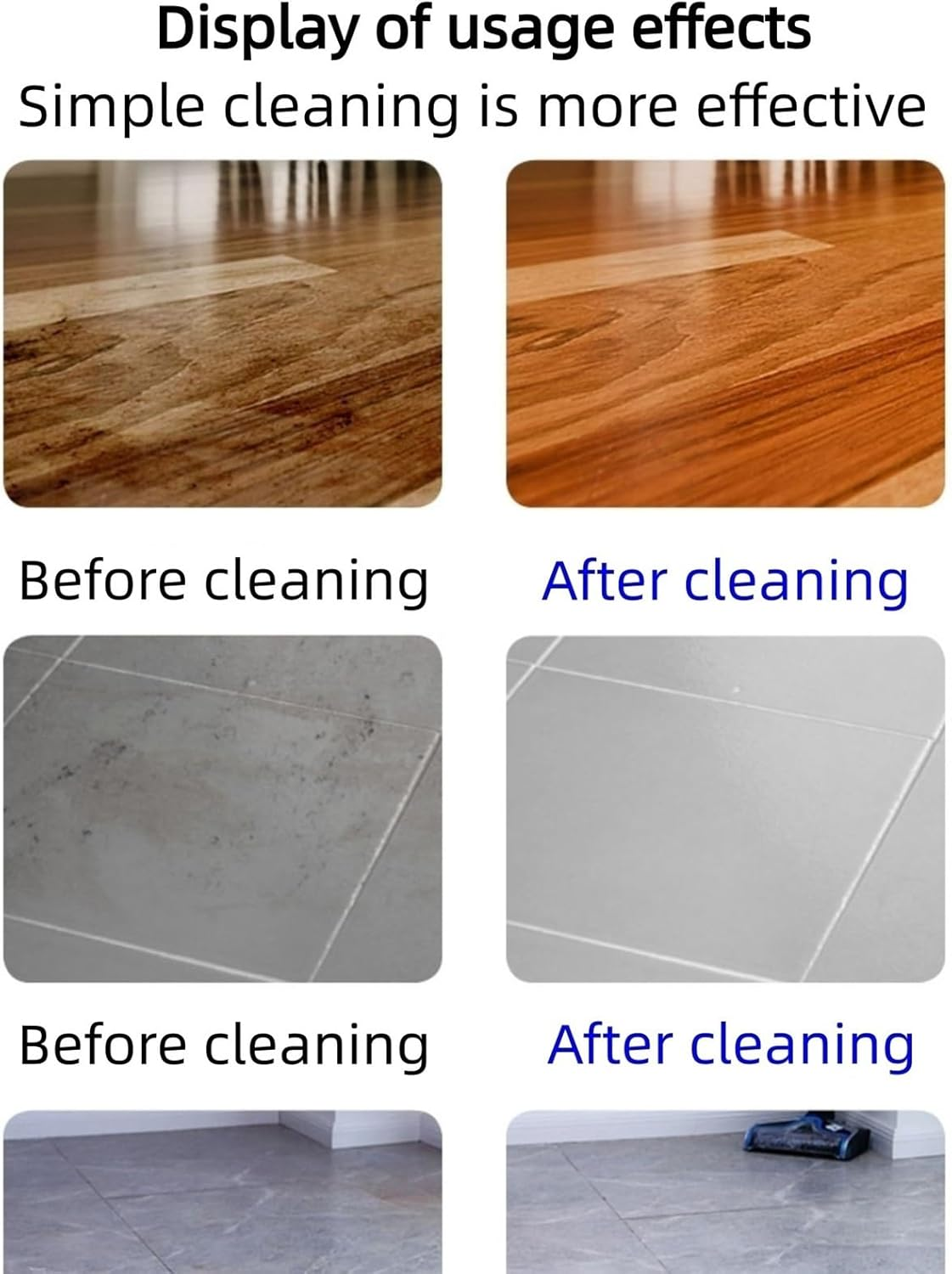 Multi-Surface Floor Cleaning Solution, Compatible with Dyson Wash G1, Vacuum Cleaner Cleaning Agent(1Pc) image number 5