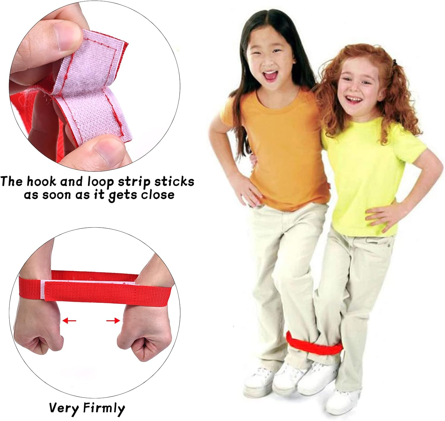 GOLDGE 28 Piece Outdoor Games Kit for Kids, Includes Potato Sack Race Bags, Bean Bag Toss, 3 Legged Race Bands, Egg Spoon Relay, for Easter & Birthday Parties