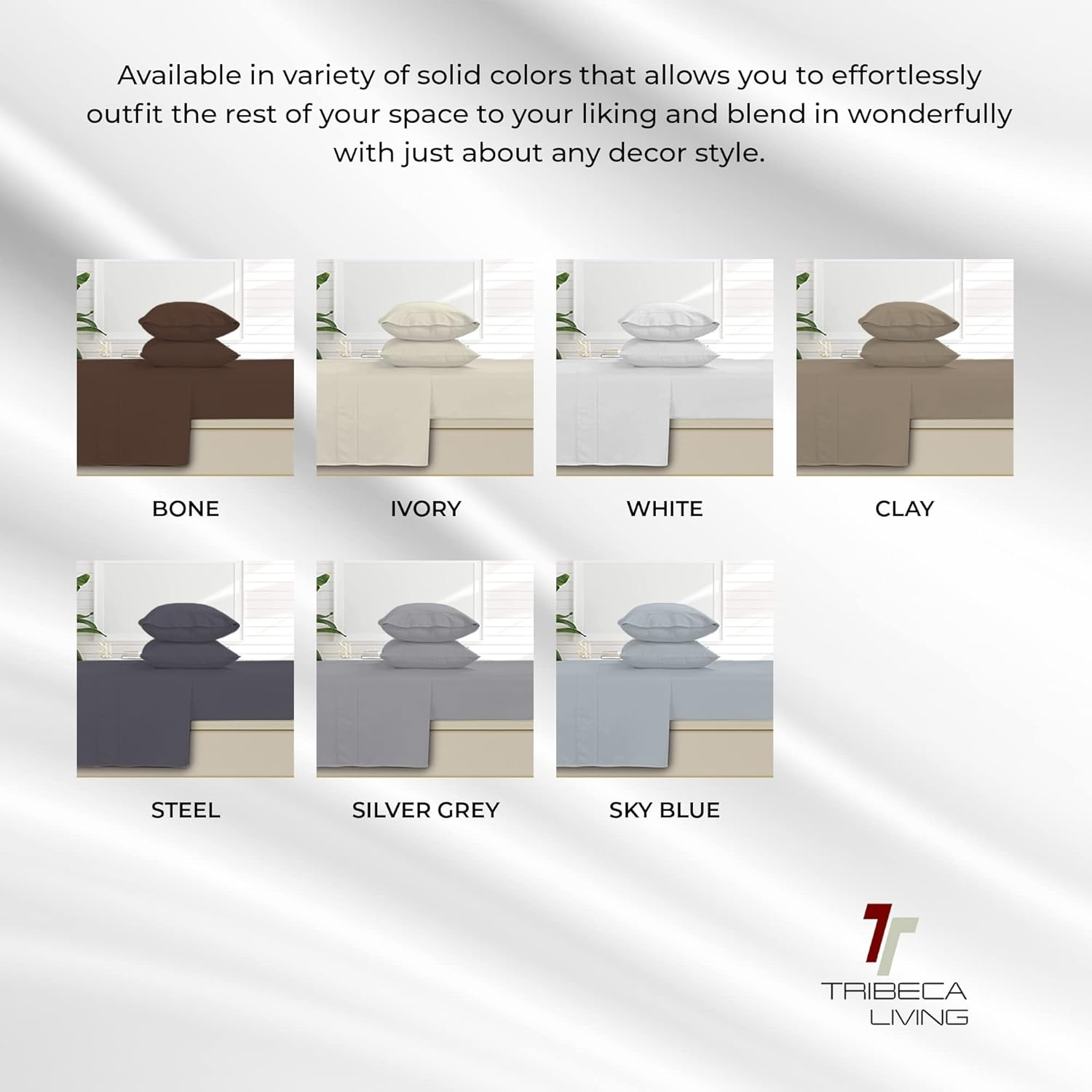 Tribeca Living 600 Thread Count Egyptian Cotton Sateen Extra Deep Pocket Sheet Set, California King, Chocolate image number 5